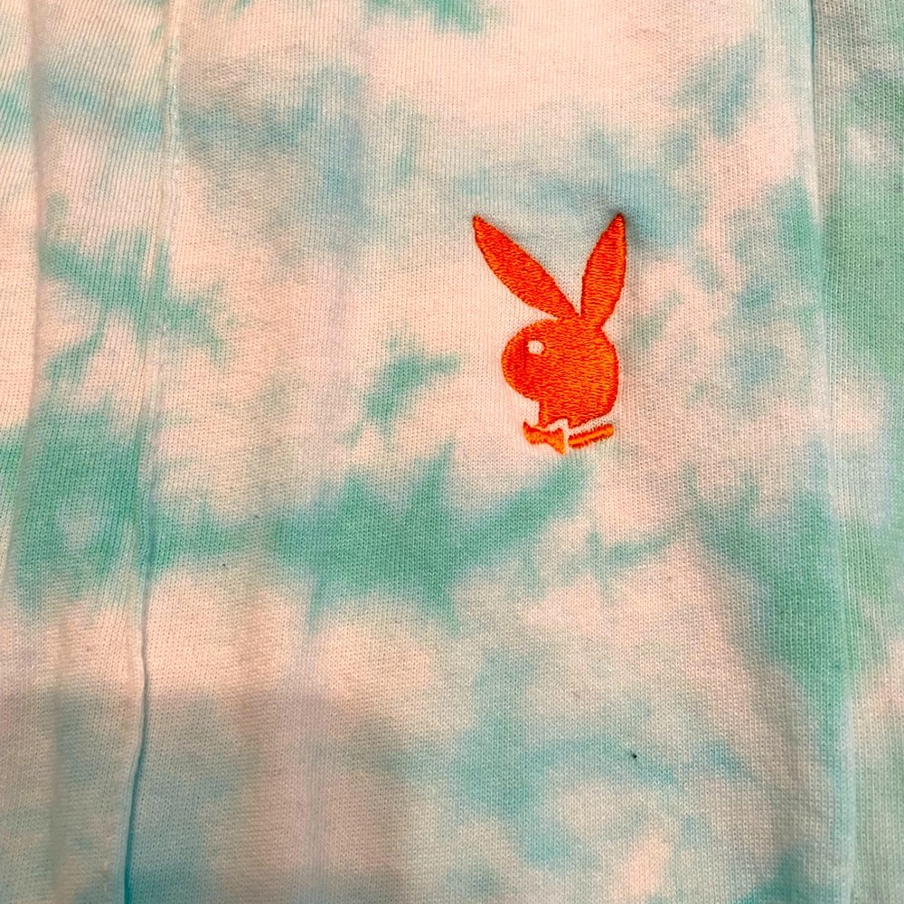 Playboy Misguided tie due sweatpants! Size 14 never worn washed once.